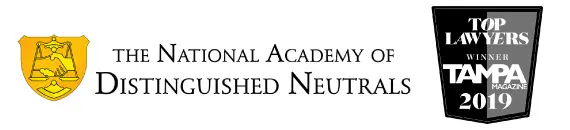 National Academy of Distinguished Neutrals logo.